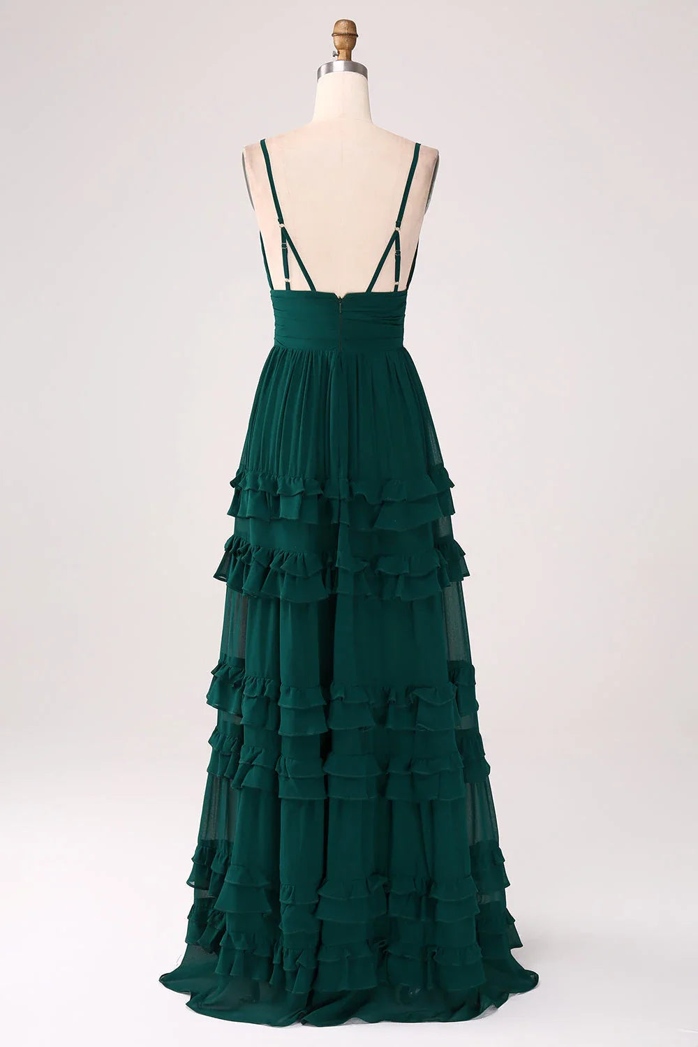 V-neck Sleeveless A-Line Simple Off the shoulder Floor length Party Dress For Sale For women