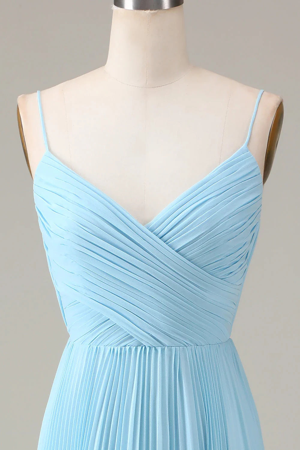 V-neck Sleeveless A-line Modern Off the shoulder Floor length Party Dress For Sale For women