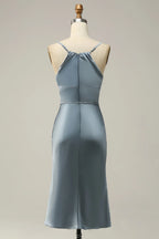 V-neck Sleeveless Mermaid Fashion Off the shoulder Floor length Party Dress For Sale For Ladies