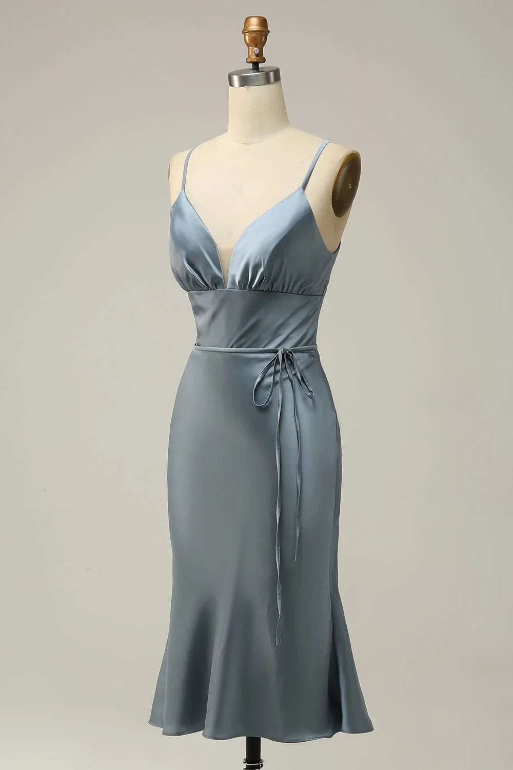 V-neck Sleeveless Mermaid Fashion Off the shoulder Floor length Party Dress For Sale For Ladies