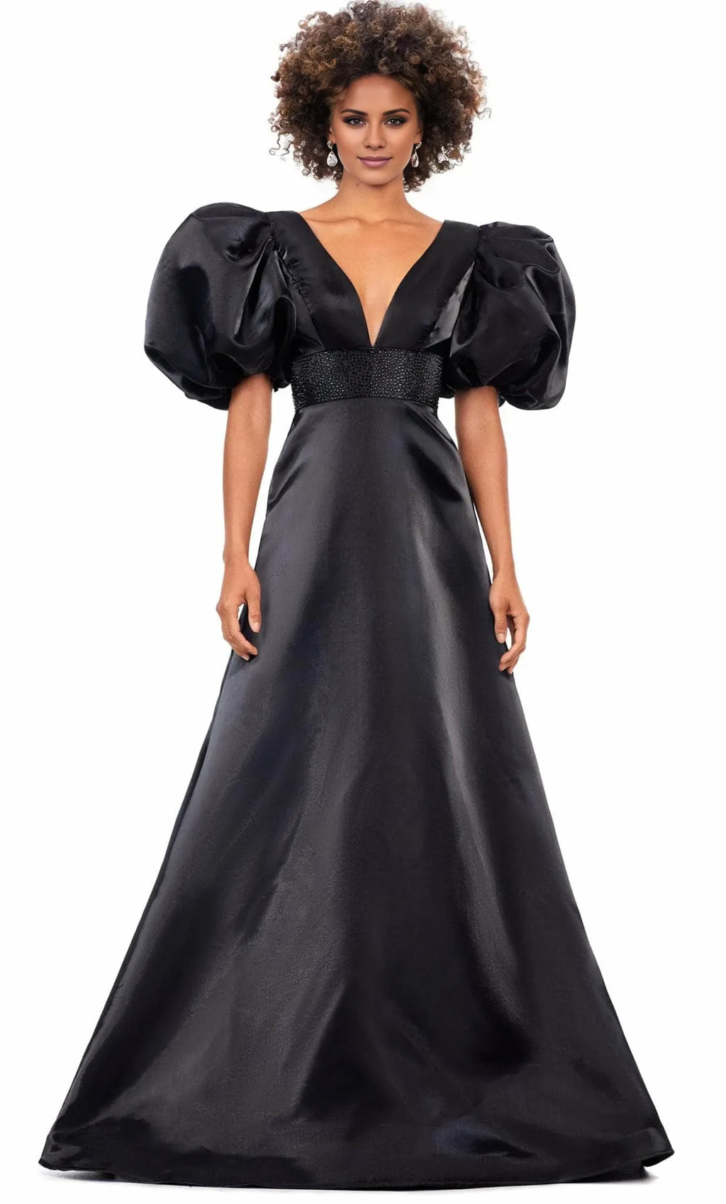 V Neck Short Sleeves A-Line Unique Floor length Long Prom Dress For Sale For Women