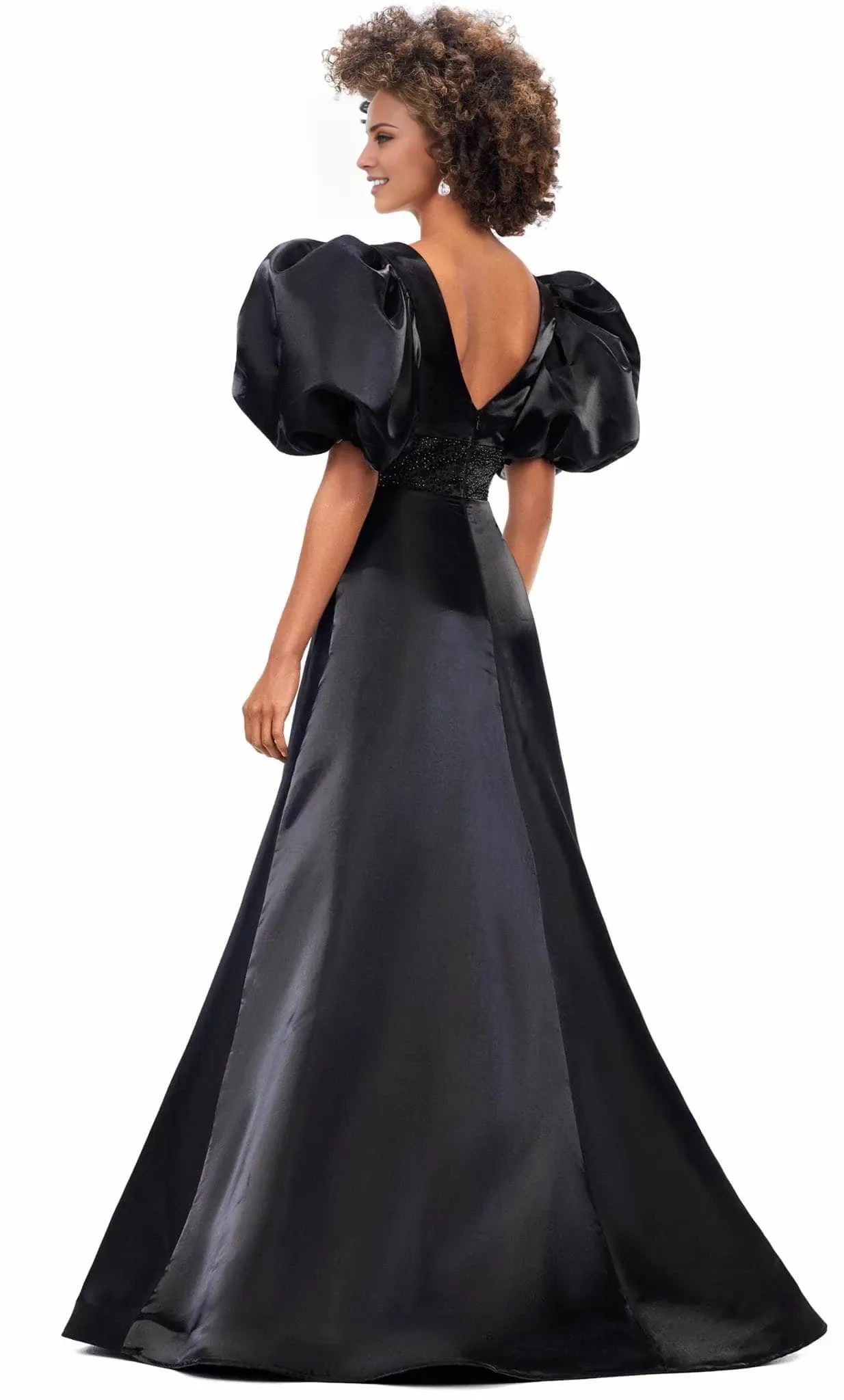 V Neck Short Sleeves A-Line Unique Floor length Long Prom Dress For Sale For Women