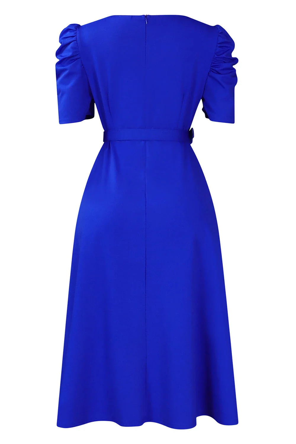 V Neck Short Sleeves Sheath Modern Tea length Party Dress For Sale For Ladies