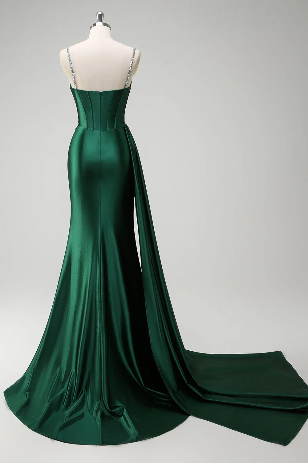 V Neck Sleeveless Mermaid Charming Off the shoulder Floor Length Prom Dress Hot Sale For Women
