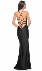 V Neck Sleeveless Sheath Classic Off the shoulder Floor Length Prom Dress For Sale For Ladies