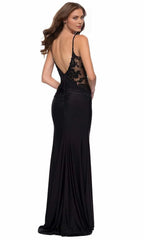 V Neck Sleeveless Sheath Simple Floor length Long Prom Dress For Sale For Ladies