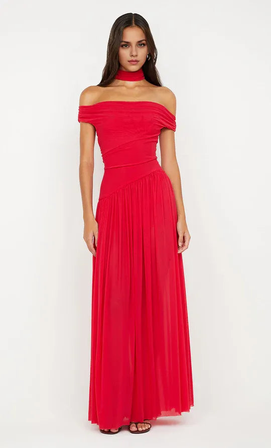 Vibrant A Line Off Shoulder Short Sleeve Asymmetrical Back Floor Length Hot sale Prom  Dress