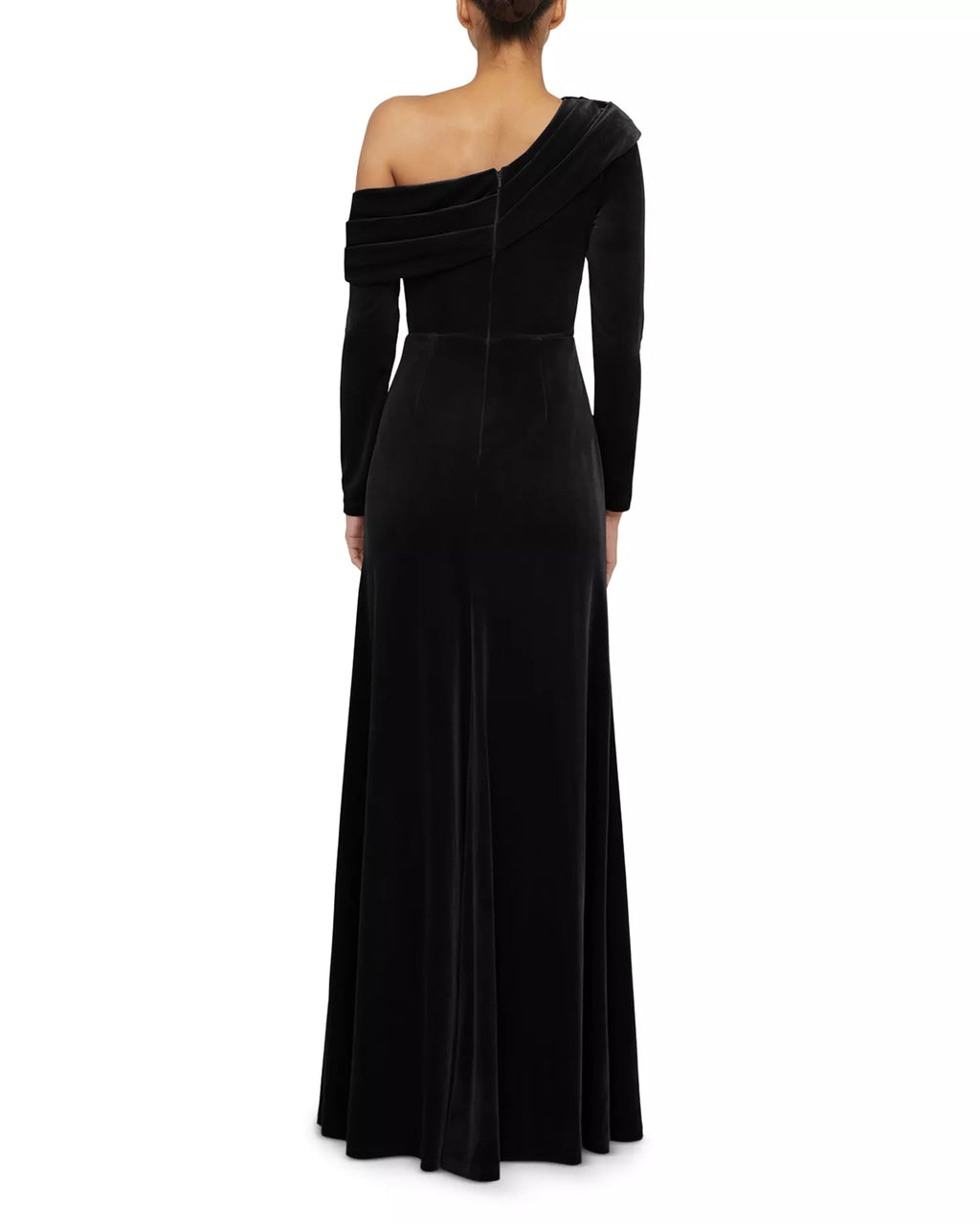 Vibrant Ruffled Halter Neck Sleeveless Open Back Floor Length For Adults Prom Dress