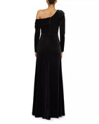 Vibrant Ruffled Halter Neck Sleeveless Open Back Floor Length For Adults Prom Dress