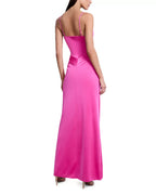 Vibrant Sheath Sweetheart Spaghetti Strap Open Back Floor Length Prom Dress