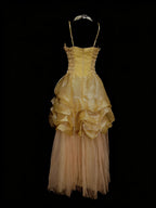Vintage A-Line Strapless Sweetheart Sleeveless Floor-Length Cocktail Evening Dress