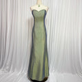 Mermaid Prom Dress Iridescent Olive Green Floor Length Strapless Sweetheart For Prom Queens Glamour
