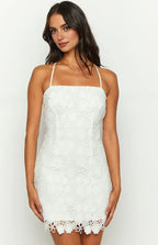 Vintage Sheath/Column Spaghetti Straps Sleeveless Backless Above Knee Homecoming Dress