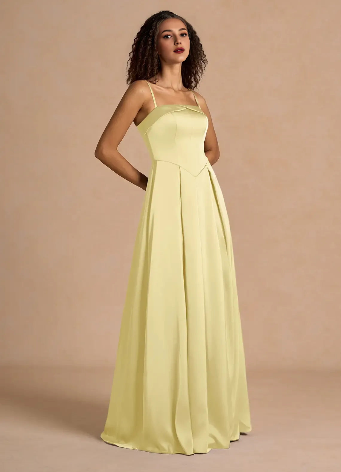 Dress Classic Off-the-Shoulder Elegant Maxi Dress Prom Dress Modern A-Line Pleats Evening Dress