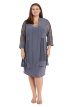 Dress Elegant Long Sleeves Prom Dress Round Neck Short Mother Of The Bride Plus Size Dress