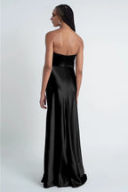 Dress Fashionable Cowl Neck Off The Shoulder Sleeve Evening Dress Bridesmaid Dress Floor-Length Sheath Prom Dress