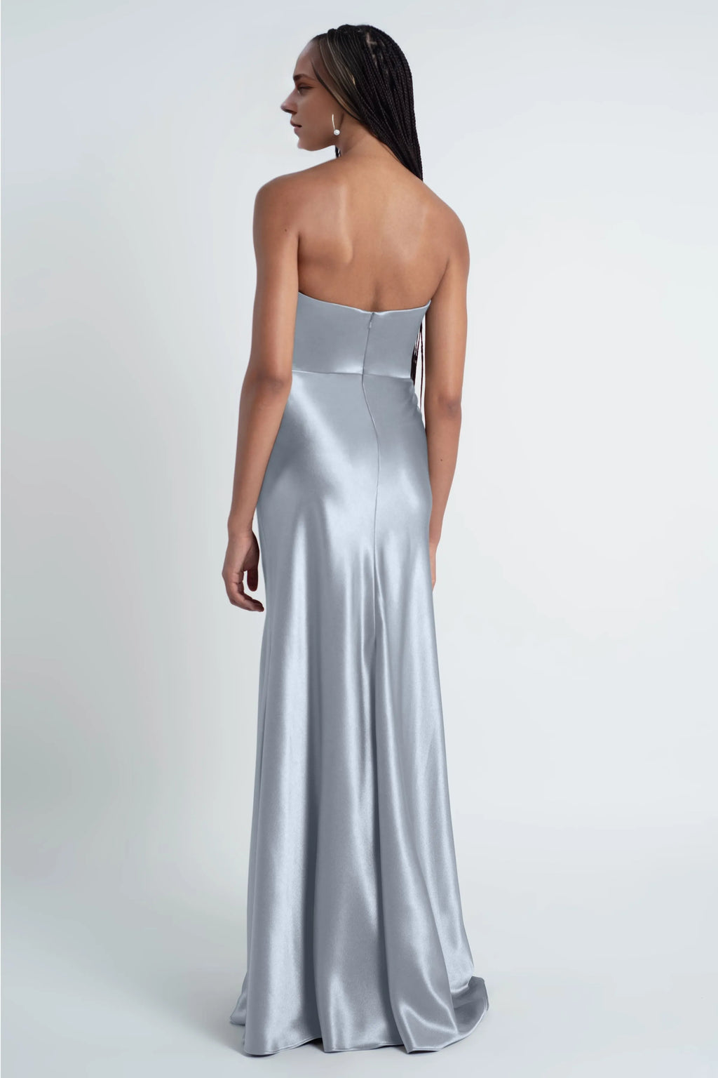 Dress Fashionable Cowl Neck Off The Shoulder Sleeve Evening Dress Bridesmaid Dress Floor-Length Sheath Prom Dress