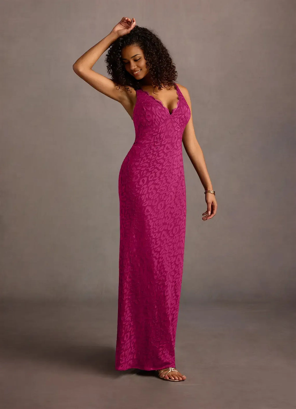 Dress Regular Straps Deep V Neck Elegant Appliques Maxi Dress Sleeveless Mermaid Backless Prom Dress
