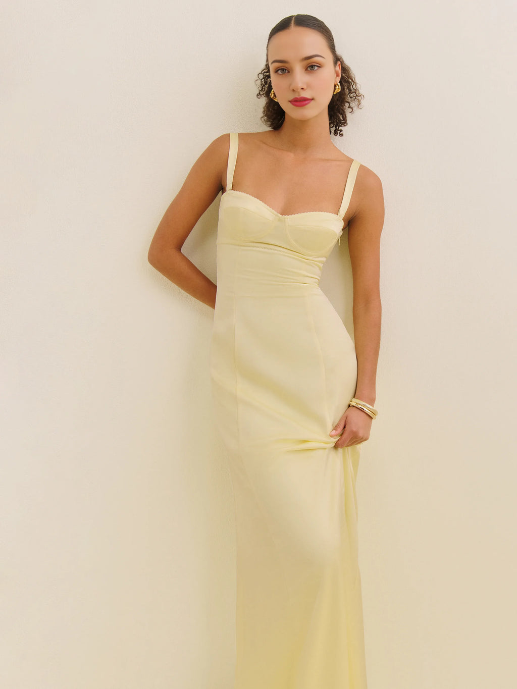 Dress Simple Regular Straps Sleeveless Mermaid Prom Dress Maxi Dress Sheath Backless Up Evening Dress