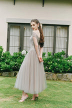 Dress Sparkle A-line Corset Waist Ankle Length Maxi Dress Sleeveless Elegant Pleated Backless Prom Dress