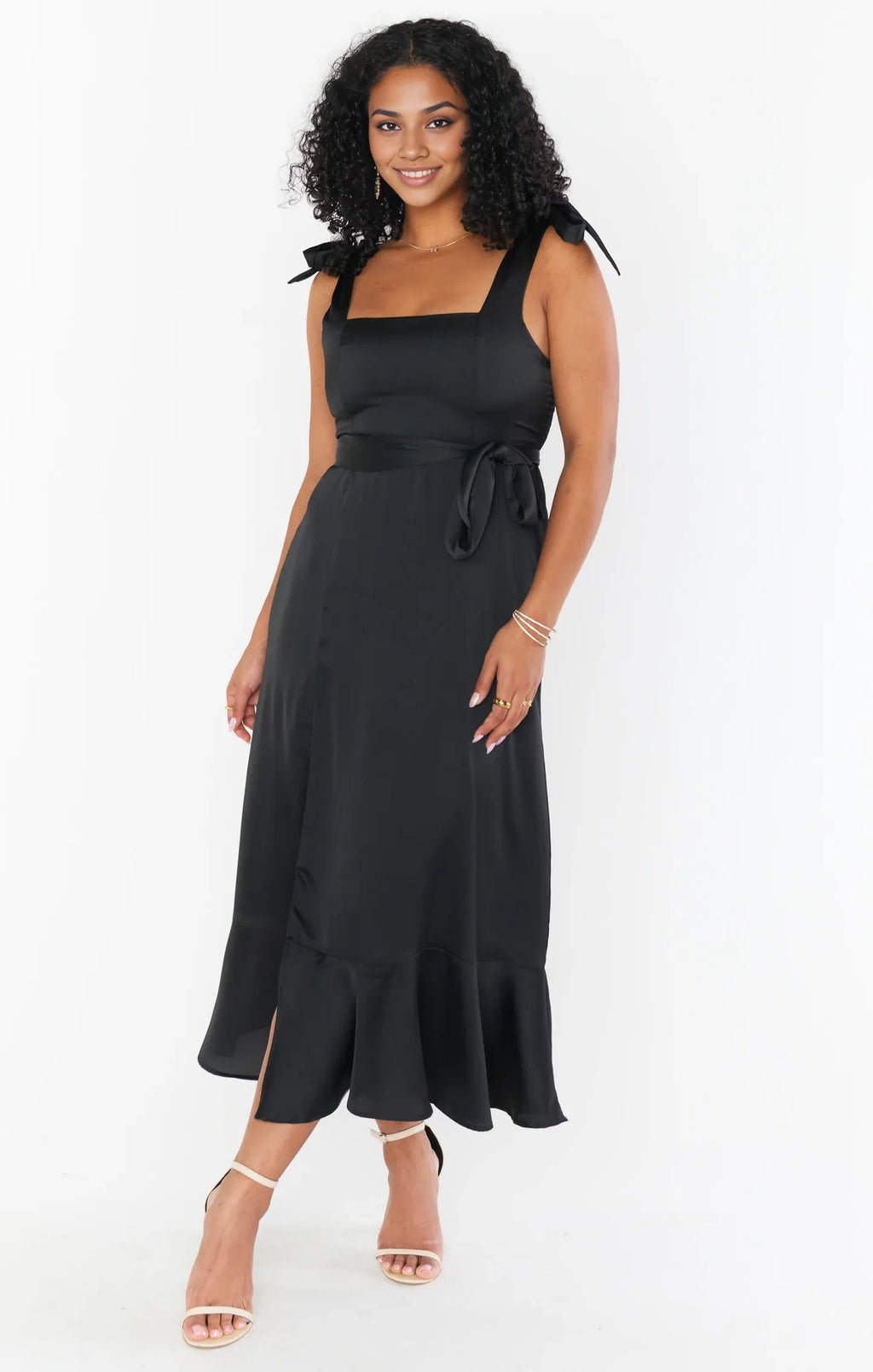 Dress Square Neck Champagne Sleeveless Maxi Dress Column Solid Color Backless Fashion Prom Dress