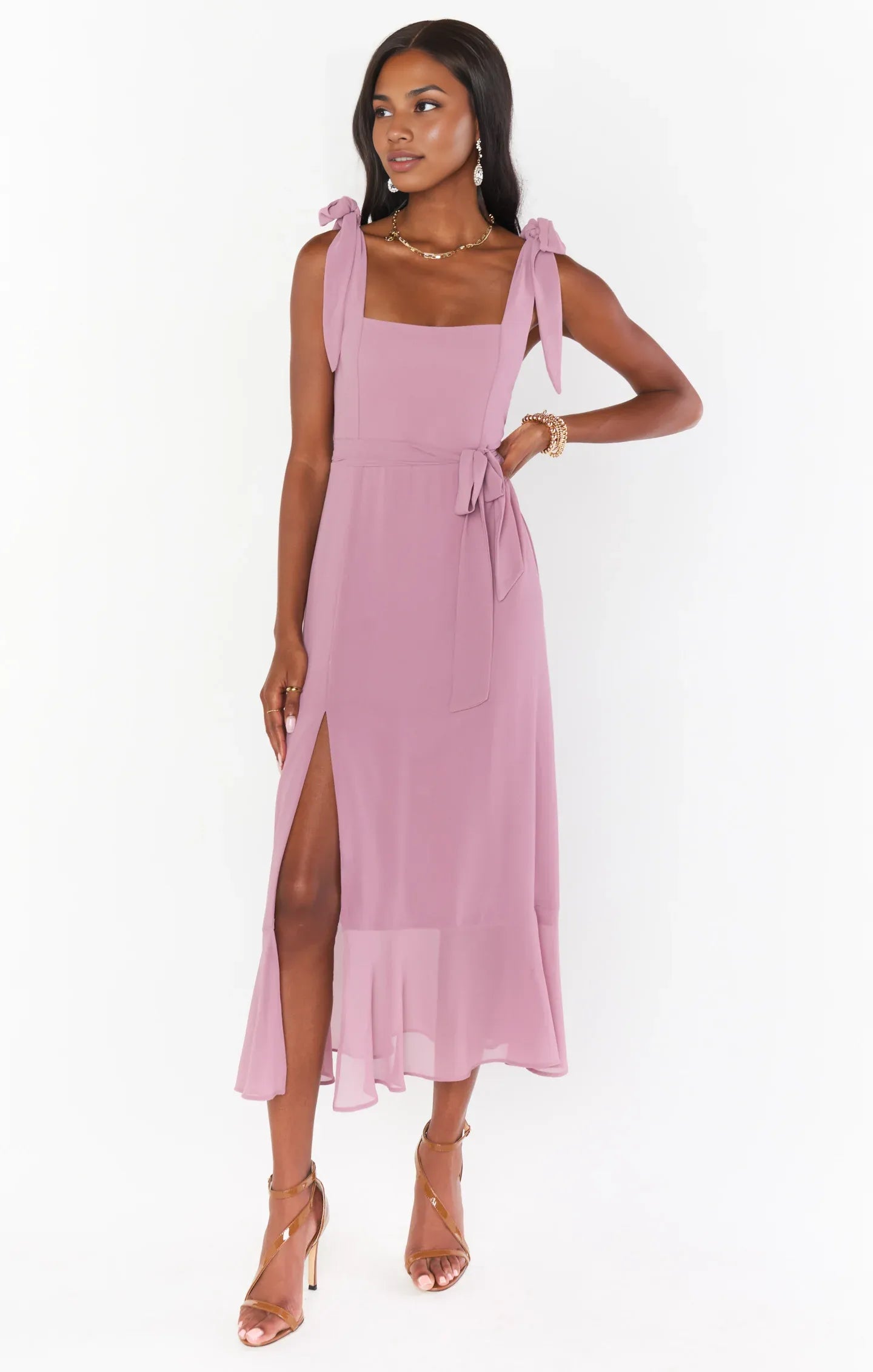 Dress Square Neck Emerald Sleeveless Maxi Dress Column Solid Color Backless Fashion Prom Dress