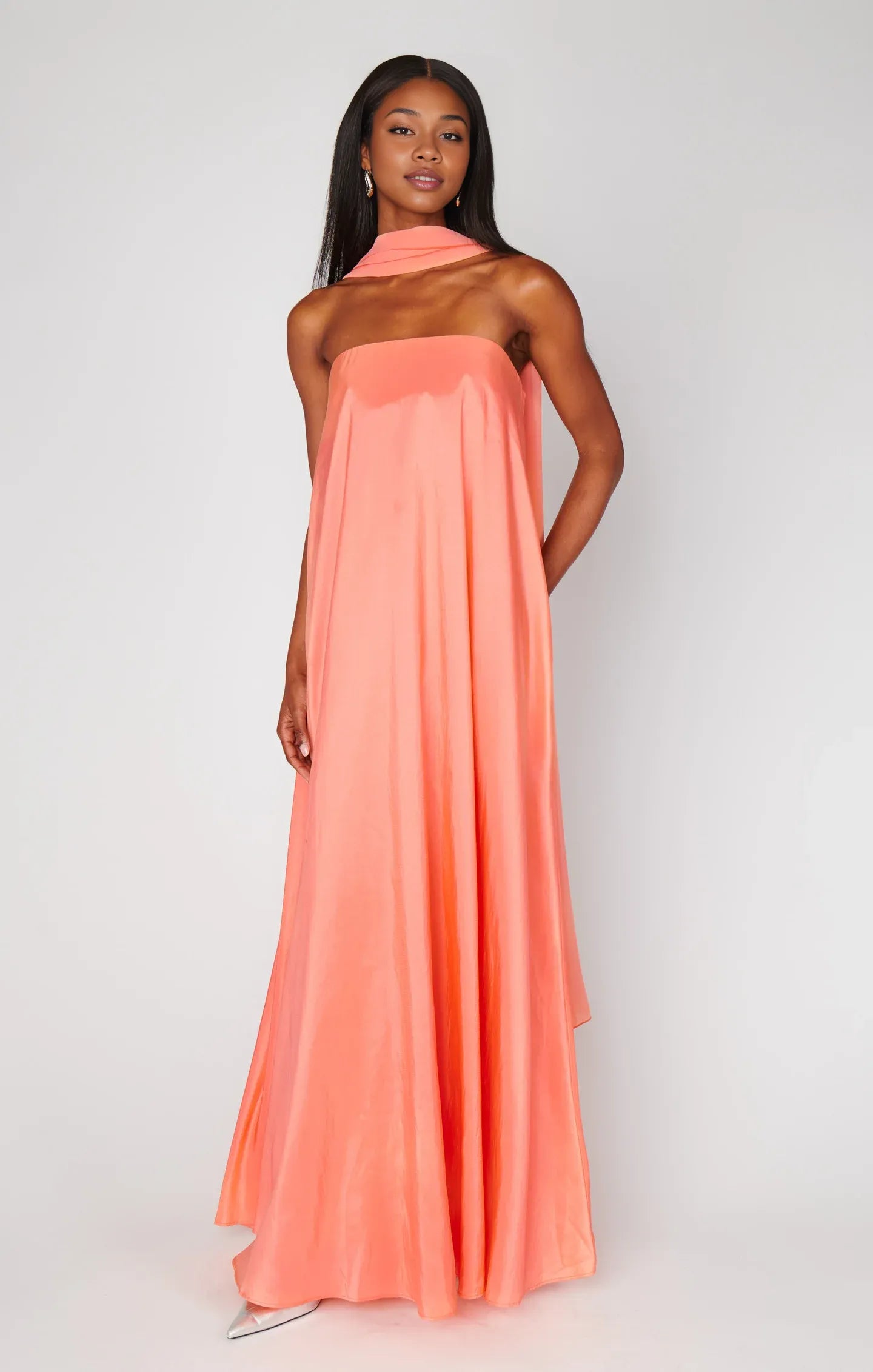 Black Dress Strapless Off the Shoulder Sleeveless Maxi Dress A-Line Solid Color Backless Fashion Prom Dress