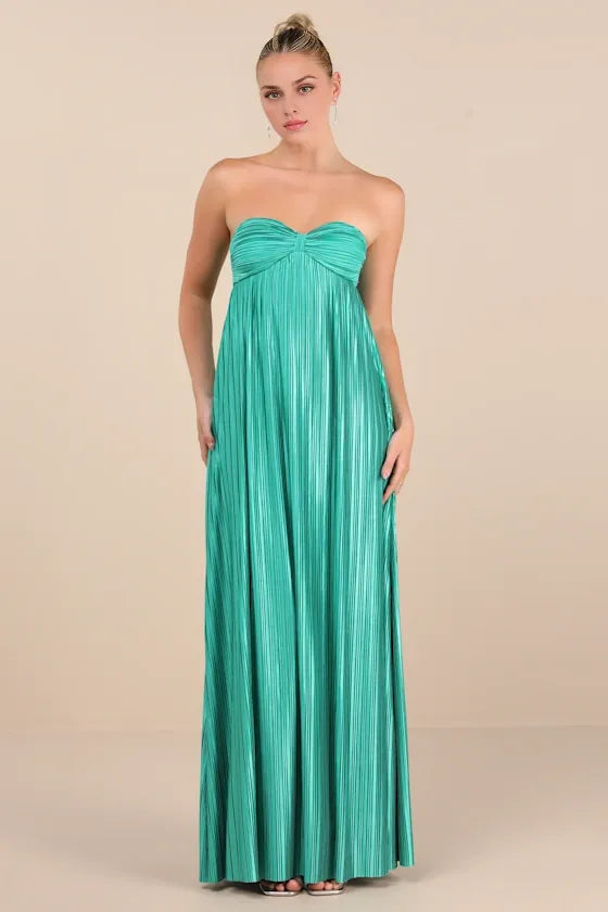 Black Dress Vintage Sweetheart Strapless Maxi Dress Evening Dress A-Line Sleeveless Prom Dress
