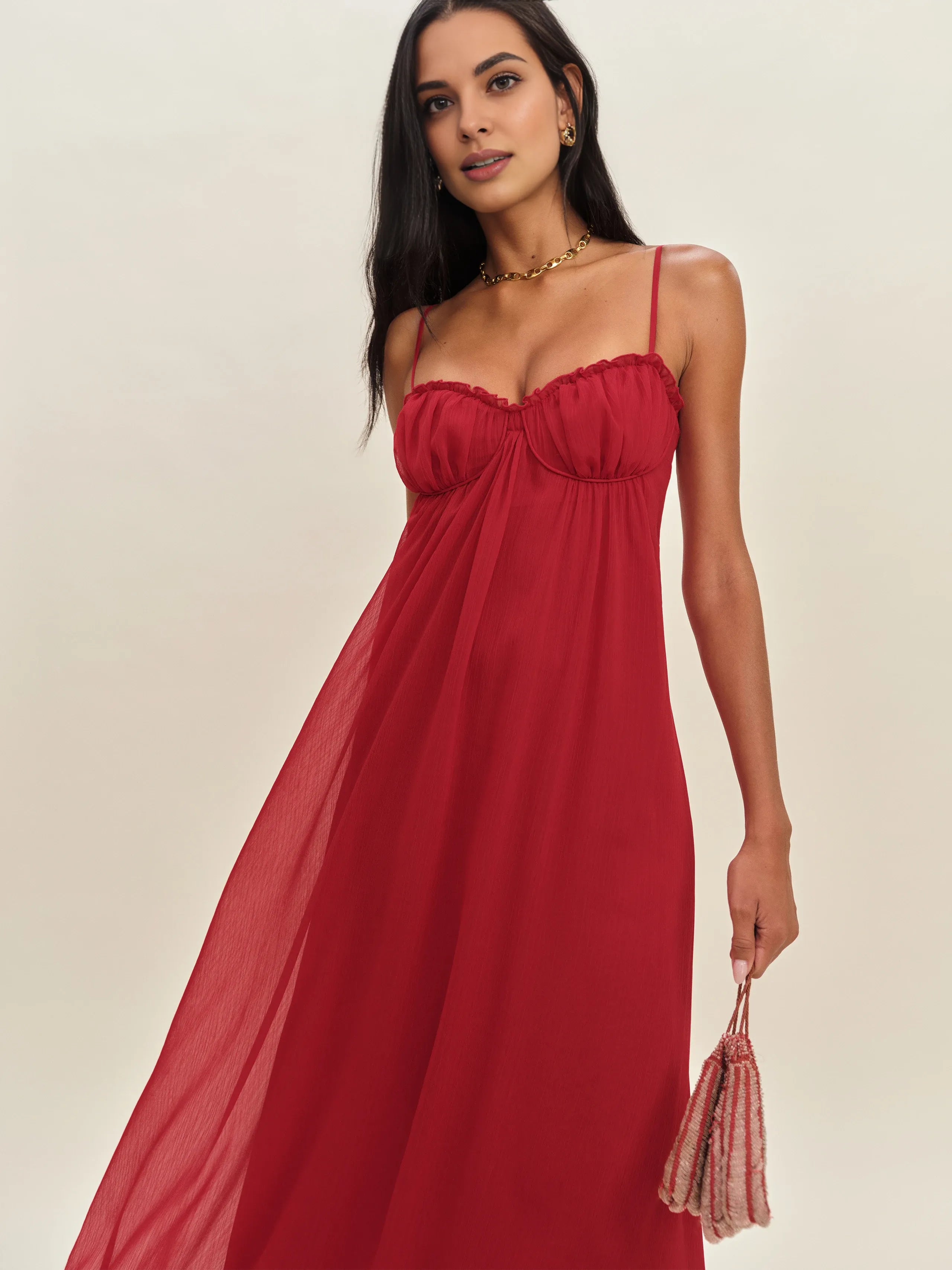Dress Vintage Spaghetti Straps Sleeveless Mermaid Prom Dress Maxi Dress Backless A-Line Evening Dress