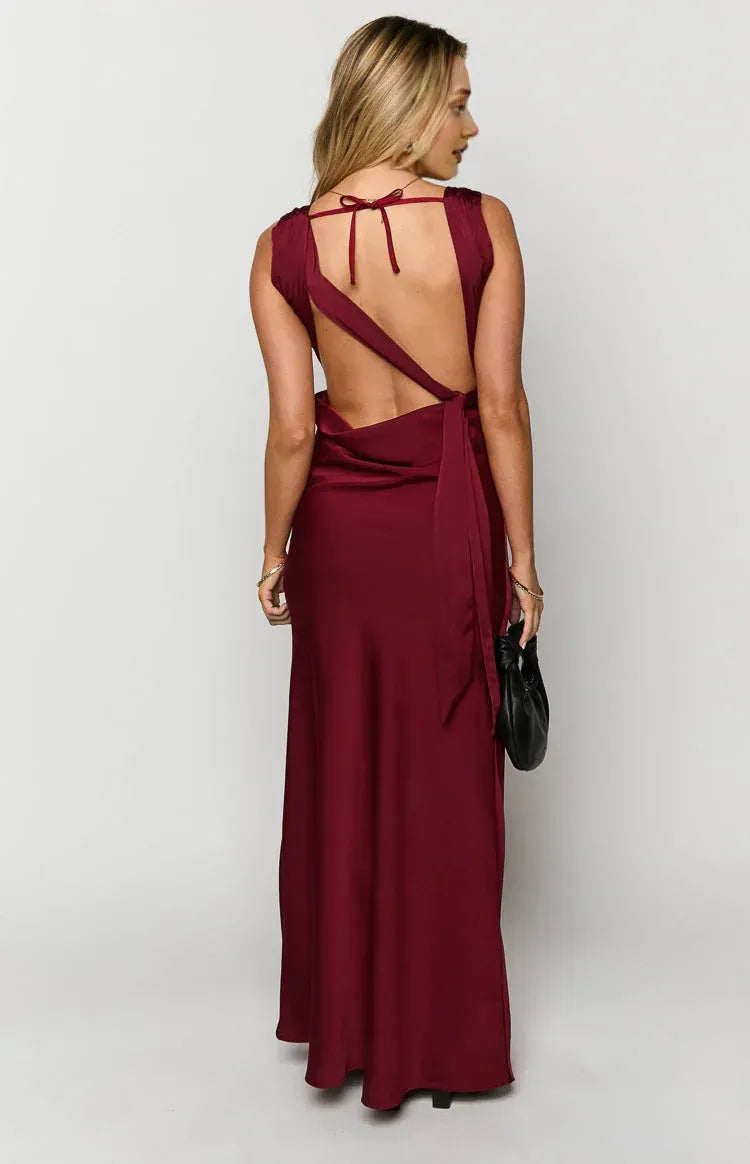 Wide Straps Sleeveless Square Neck Long Prom Party Homecoming Dresses Backless Pleats Hot Sale Long Evening Dresses