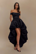 affordable Strapless Prom Dresses Elegant Prom Dresses for Ladies Beautiful A-Line Asymmet Hem Ball Gowns