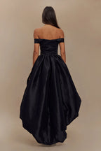 affordable Strapless Prom Dresses Elegant Prom Dresses for Ladies Beautiful A-Line Asymmet Hem Ball Gowns