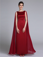 Mother of the Bride Dress Elegant Ankle Length Chiffon Sleeveless with Pleats
