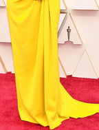 Mermaid / Trumpet Evening Gown Celebrity Style Dress Formal Wedding Guest Sweep / Brush Train Sleeveless One Shoulder Satin with Ruched