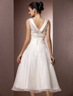 Dresses A-Line Regular Straps Beading