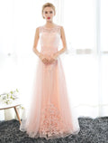 Dress Wedding Guest Floor Length Sleeveless Satin with Crystals Appliques