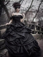 Engagement Wedding Dresses Ball Gown Sleeve Off Shoulder With Lace Ruched