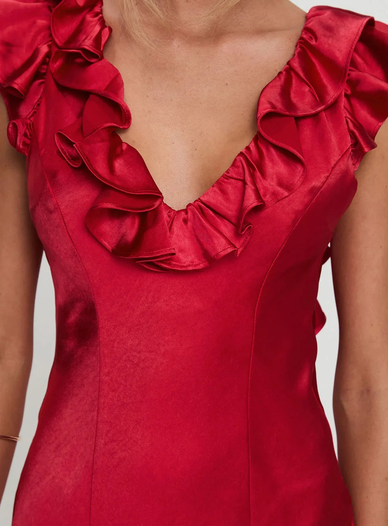 Fitted V Neck Sleeveless Short-Mini Homecoming Dress
