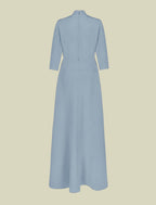 A-Line Mother of the Bride Dress Elegant V Neck Floor Length Charmeuse Sleeve with Ruching