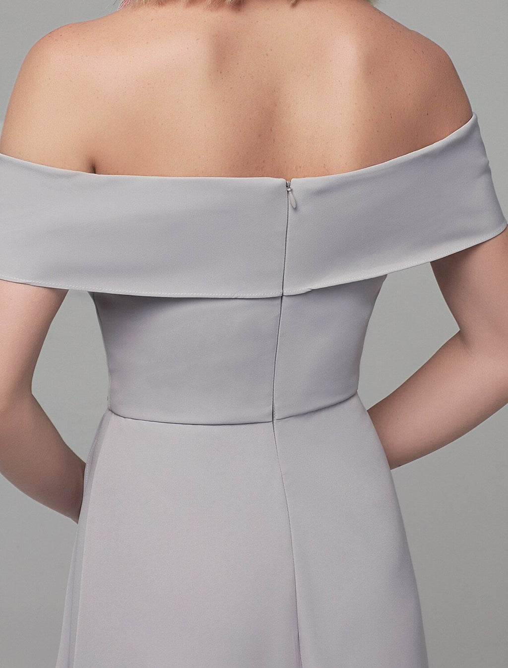 Dresses Elegant Luxurious Dress Wedding  Floor Length Short Sleeve Off Shoulder with Rhinestone Split Front