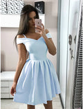 Sexy Party Wear Cocktail Dress V Neck Sleeveless Knee Length Stretch Fabric Pleats