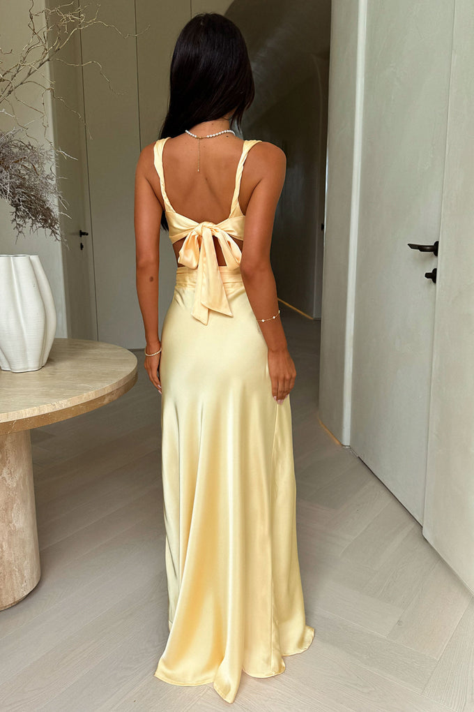 Mermaid/Trumpet V-Neck Sleeveless Backless Floor-Length Prom Dress