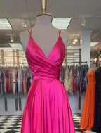A-Line Prom Dresses Sexy Dress Formal Floor Length Sleeveless Strap Charmeuse with Slit