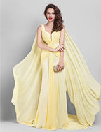 Elegant Dress Wedding Guest Sleeveless Neck V Back Criss Cross Side