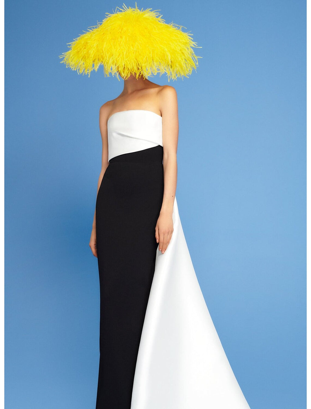 Sheath / Column Evening Gown Color Block Dress Wedding Short / Mini Sleeveless Strapless Satin with Ruched